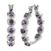 Simulated Amethyst Color Diamond