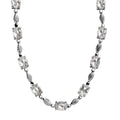 EverTrue Simulated Diamond Dewdrop Leaf Necklace in Stainless Steel 20 Inches - Sticky add to cart bar