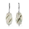 EverTrue Sesame Jasper Earrings in Stainless Steel 40.00 ctw - Sticky add to cart bar