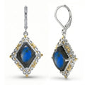 EverTrue Malagasy Labradorite 8.00 ctw Earrings in 18K YG Plated and Platinum Bond - Sticky add to cart bar