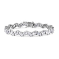 D'Joy Moissanite Bracelet in 18K Vermeil YG Over Sterling Silver (6.50 In) 12.65 ctw - Sticky add to cart bar
