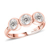 Rose Gold Over Sterling Silver