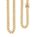 10K Yellow Gold 6.7mm Miami Cuban Chain Necklace 24 Inches 18.50 Grams - Sticky add to cart bar