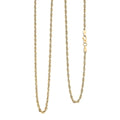 10K Yellow Gold 2.2mm Rope Chain Necklace 30 Inches 3.40 Grams - Sticky add to cart bar