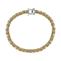 D'Joy Diamond Bracelet in Rhodium Over Sterling Silver (7.25 In) 4.00 ctw - Sticky add to cart bar