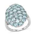 D'Joy Jalisco Fire Opal, White Zircon Ring in 18K Vermeil YG Over Sterling Silver (Size 8.0) 3.75 ctw - Sticky add to cart bar
