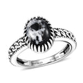 D'Joy Premium White Buffalo Ring in Sterling Silver (Size 10.0) 2.80 ctw - Sticky add to cart bar