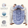 Plufl Human Dog Bed - Charcoal - Sticky add to cart bar