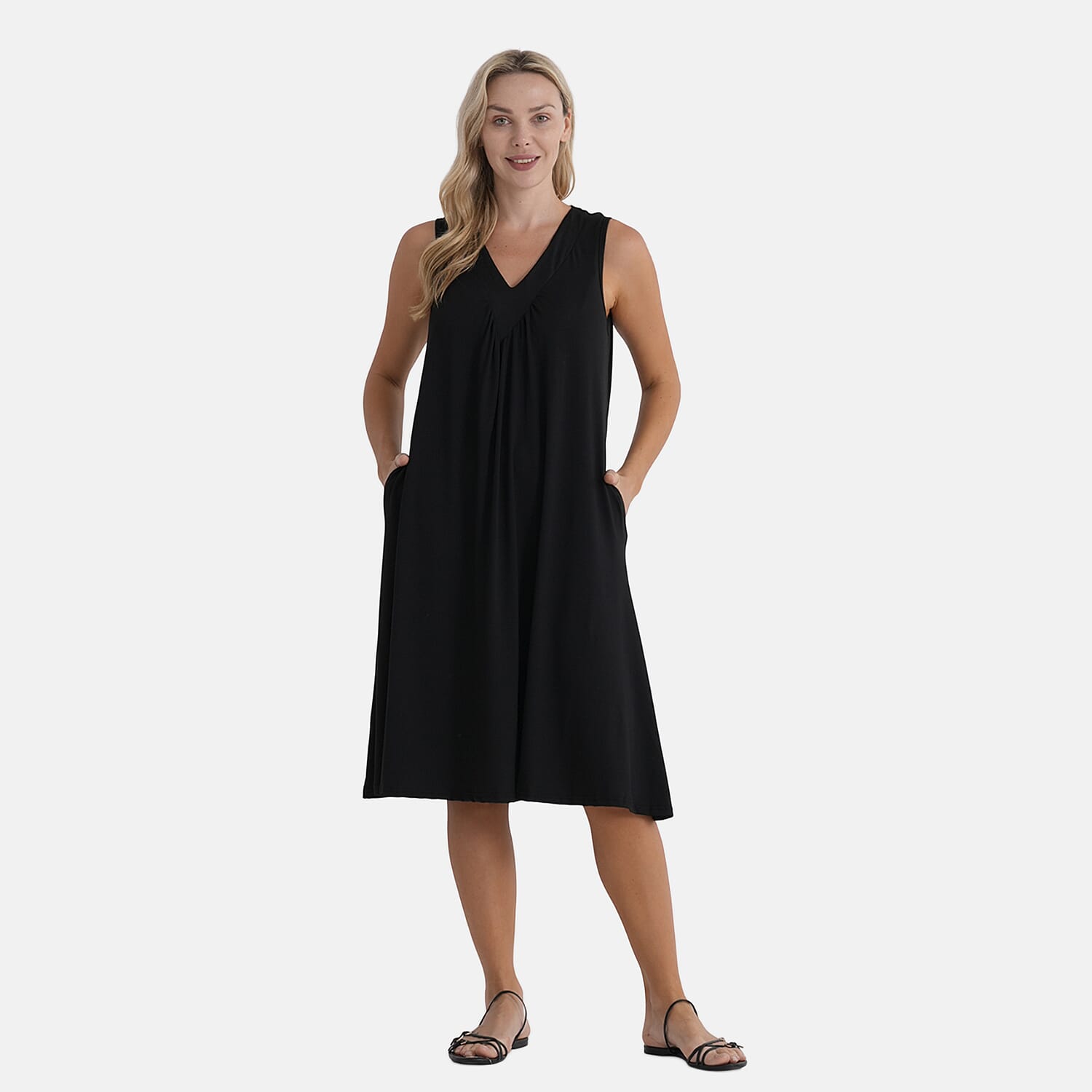 La Marey Purple Midi Lounge Dress - One Size Fits Most