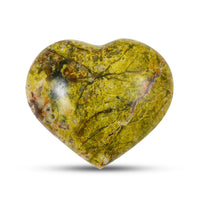 Green Opal Heart Sshape -Small 603ctw