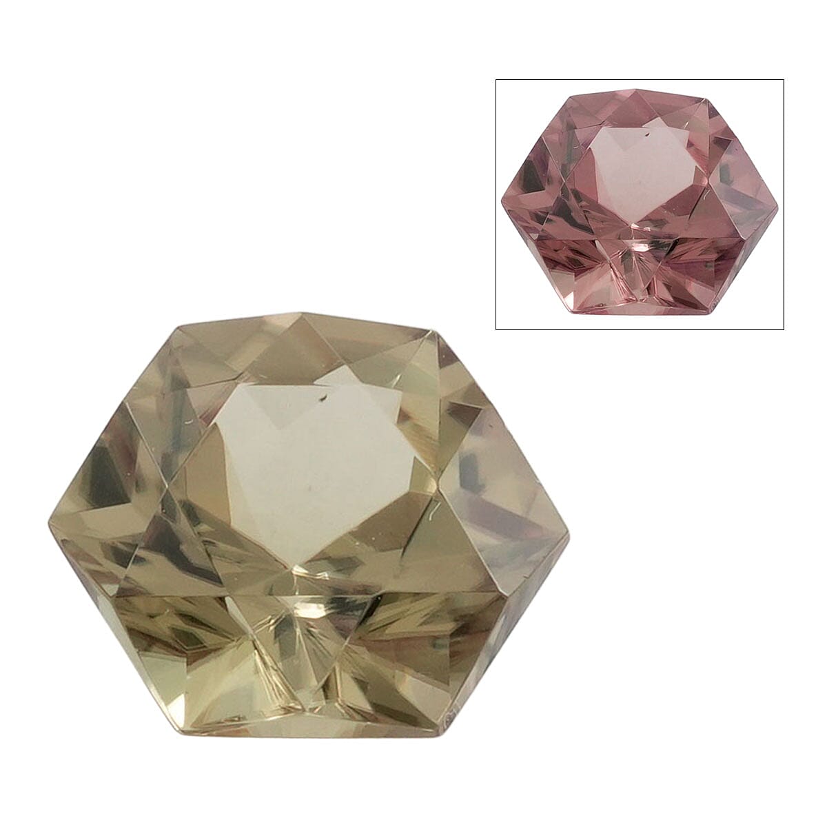 AAAA Turkizite (Hexagon 9 mm) 3.00 ctw