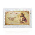 999 Fine Silver Holy Bible Emboss Sheet 1g - Sticky add to cart bar