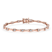 EverTrue Moissanite Bracelet in Platinum Bond (7.25 In) 1.50 ctw