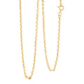 18K Yellow Gold Cable Chain Necklace 2 Grams (18 Inches) - Sticky add to cart bar