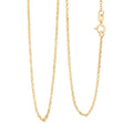 18K Yellow Gold Rolo Chain Necklace 1.4 Grams (20 Inches) - Sticky add to cart bar
