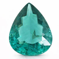 AAAA Monte Belo Indicolite (Pear Free Size) 1.00 ctw