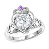 Rhodium Over Sterling Silver