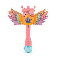 Pink Magic Bubble Wand Toy (Includes 80ml Bubble Fluid)