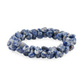 Sodalite 155.60 ctw Fancy Stretch Bracelet - Sticky add to cart bar