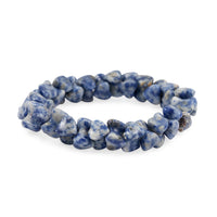 Sodalite 155.60 ctw Fancy Stretch Bracelet