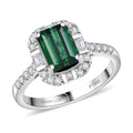 Rhapsody 950 Platinum AAAA Santa Rosa Tourmaline, Diamond (E-F, VS) Ring (Size 10.0) 2.43 ctw - Sticky add to cart bar
