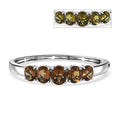 EverTrue Autumn Alexite Bangle Bracelet in Platinum Bond (6.50 In) 16.80 ctw - Sticky add to cart bar