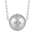 Luxuriant Lab Grown Diamond Necklace (18-20 Inches) in Sterling Silver 1.00 ctw - Sticky add to cart bar