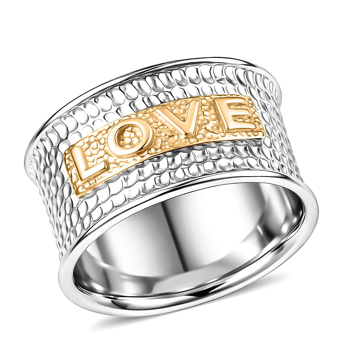 D'Joy Passport to Israel 18K Vermeil YG and Rhodium Over Sterling Silv