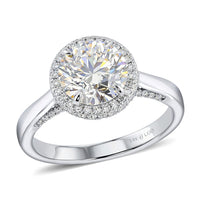 14K White Gold Luxuriant Lab Grown Diamond Ring (Size 7.0) 2.42 ctw