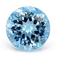 AAAA Santa Maria Aquamarine (Rnd 7 mm) 1.00 ctw