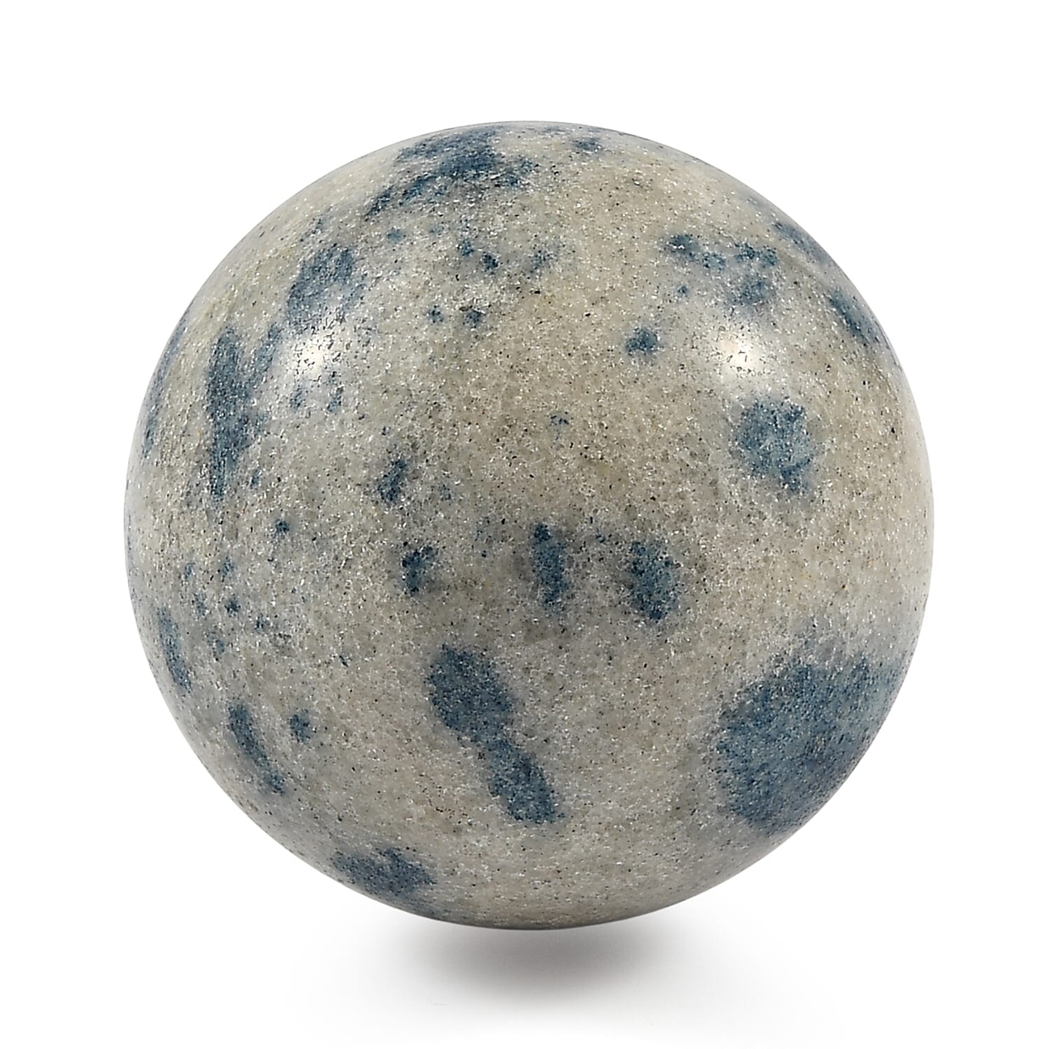 Blue Quartz Sphere Freeform 517.00 ctw