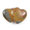 Ocean Jasper Double Heart Freeform 658.00 ctw - Sticky add to cart bar