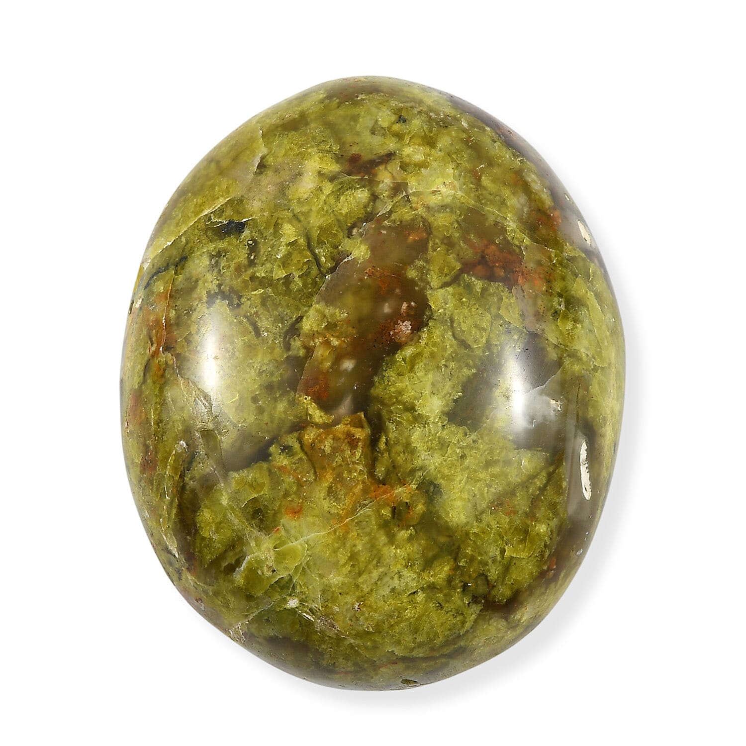 Natural Peruvian Mint Green Opal Palm Freeform 250.00 ctw