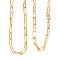 EverTrue Bronzella Collection Necklace in 18K YG Plated Bronze 20 Inches