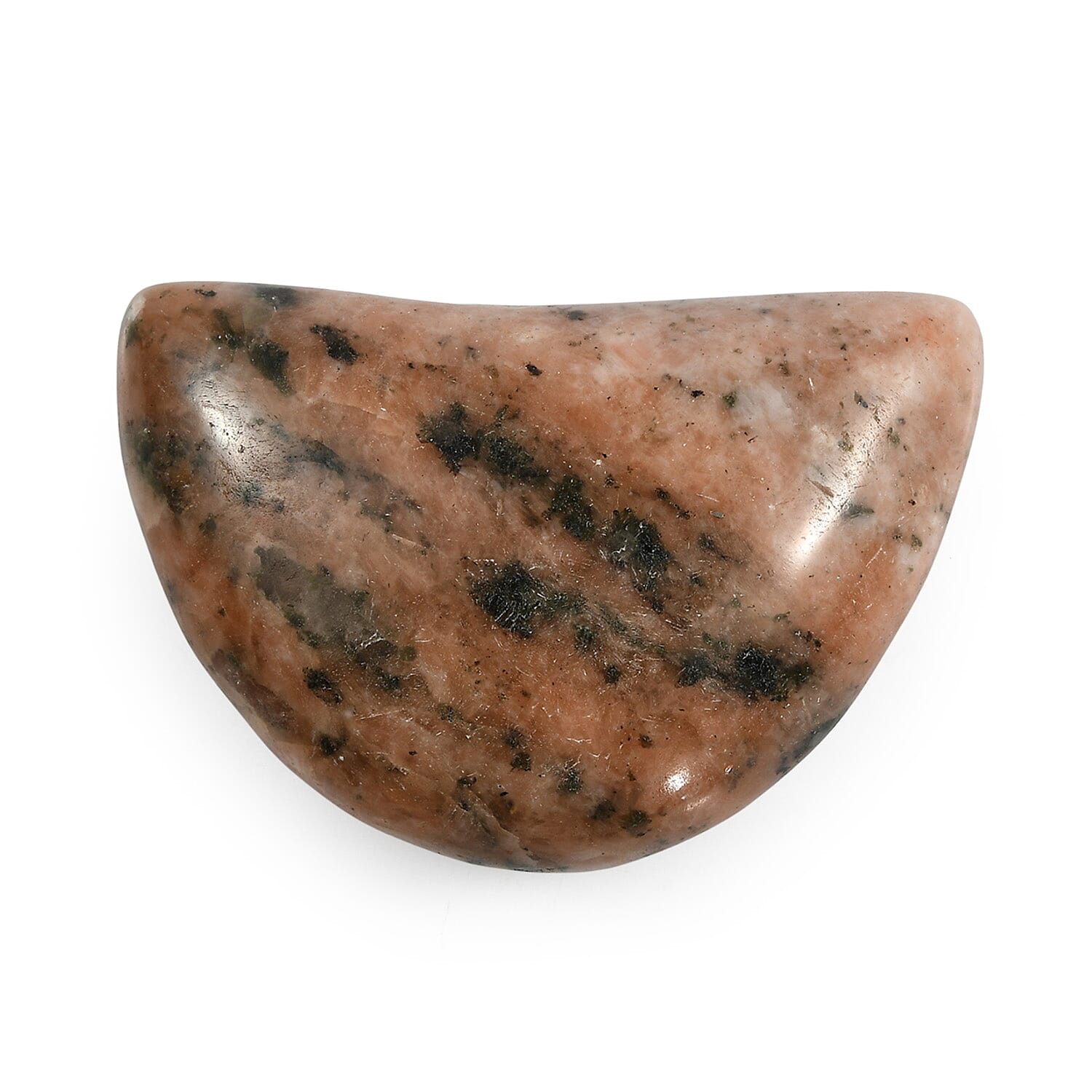 Brown Calcite Moon Freeform 452.00 ctw