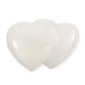 Clear Quartz Double Heart Freeform 517.00 ctw - Sticky add to cart bar
