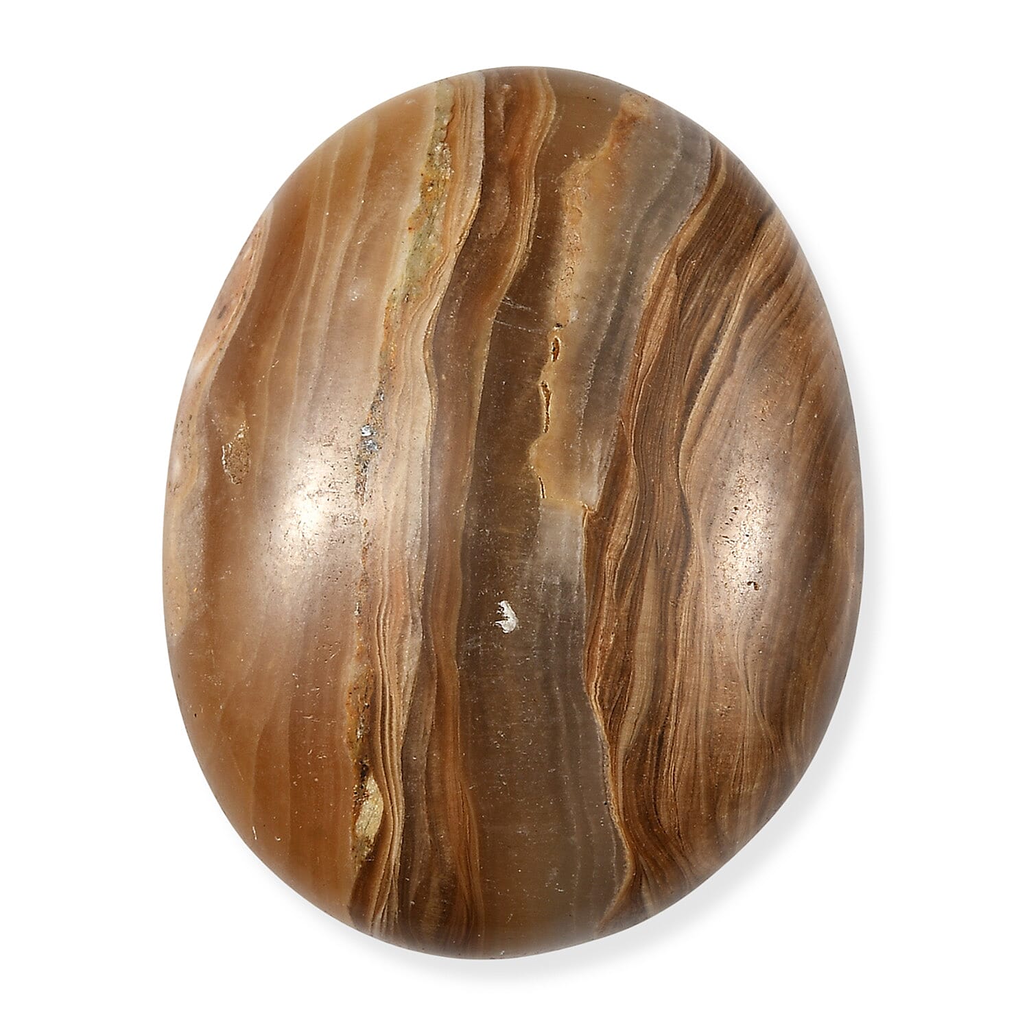 Brown Jasper Palm Freeform 209.00 ctw
