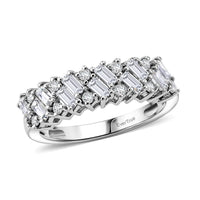 EverTrue Moissanite 0.90 ctw Ring in Platinum Bond