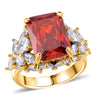Simulated Garnet Diamond
