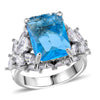 Simulated Blue Diamond