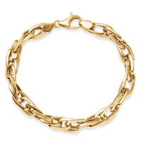 Classic Curb Link Bracelet in 10K Yellow Gold (7.25 In) 5.60 Grams