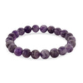 Bi-Color Amethyst 165.00 ctw Beaded Stretch Bracelet - Sticky add to cart bar