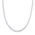 D'Joy Rainbow Moonstone Beaded 175.00 ctw Necklace in Rhodium Over Sterling Silver (20 Inches) - Sticky add to cart bar