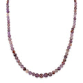 D'Joy Cacoxenite 250.00 ctw Beaded Necklace in Rhodium Over Sterling Silver (20 Inches) - Sticky add to cart bar