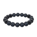 Blue Chalcedony Enhanced 310.00 ctw Beaded Stretch Bracelet - Sticky add to cart bar