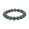 Green Chalcedony (D) 131.00 ctw Beaded Stretch Bracelet - Sticky add to cart bar