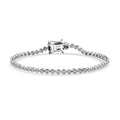 Luxuriant Lab Grown Diamond G-H SI 2.00 ctw Tennis Bracelet in 18K Vermeil Yellow Gold Over Sterling Silver (7.25 In) - Sticky add to cart bar
