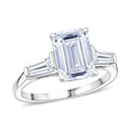 One Time Only 14K White Gold Luxuriant Lab Grown Diamond (VVS2) Ring (Size 6.0) (Delivery in 7-10 Days) 3.50 ctw - Sticky add to cart bar