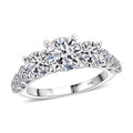 14K White Gold Luxuriant Lab Grown Diamond (VS1) Ring (Size 6.0) (Delivery in 7-10 Days) 3.75 ctw - Sticky add to cart bar