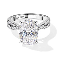 18K White Gold Luxuriant Lab Grown Diamond (VS1) Ring (Size 10.0) (4.85 g) (Delivery in 7-10 Days) 4.75 ctw